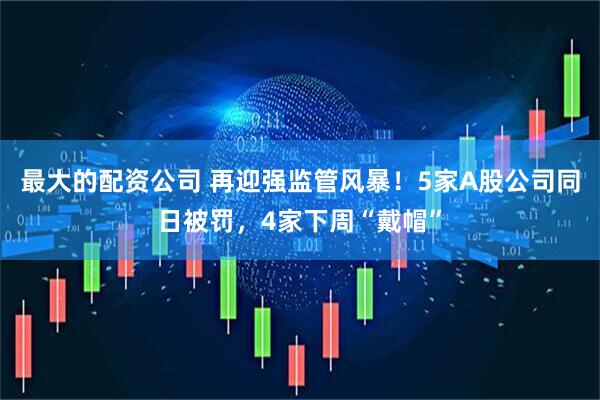 最大的配资公司 再迎强监管风暴！5家A股公司同日被罚，4家下周“戴帽”